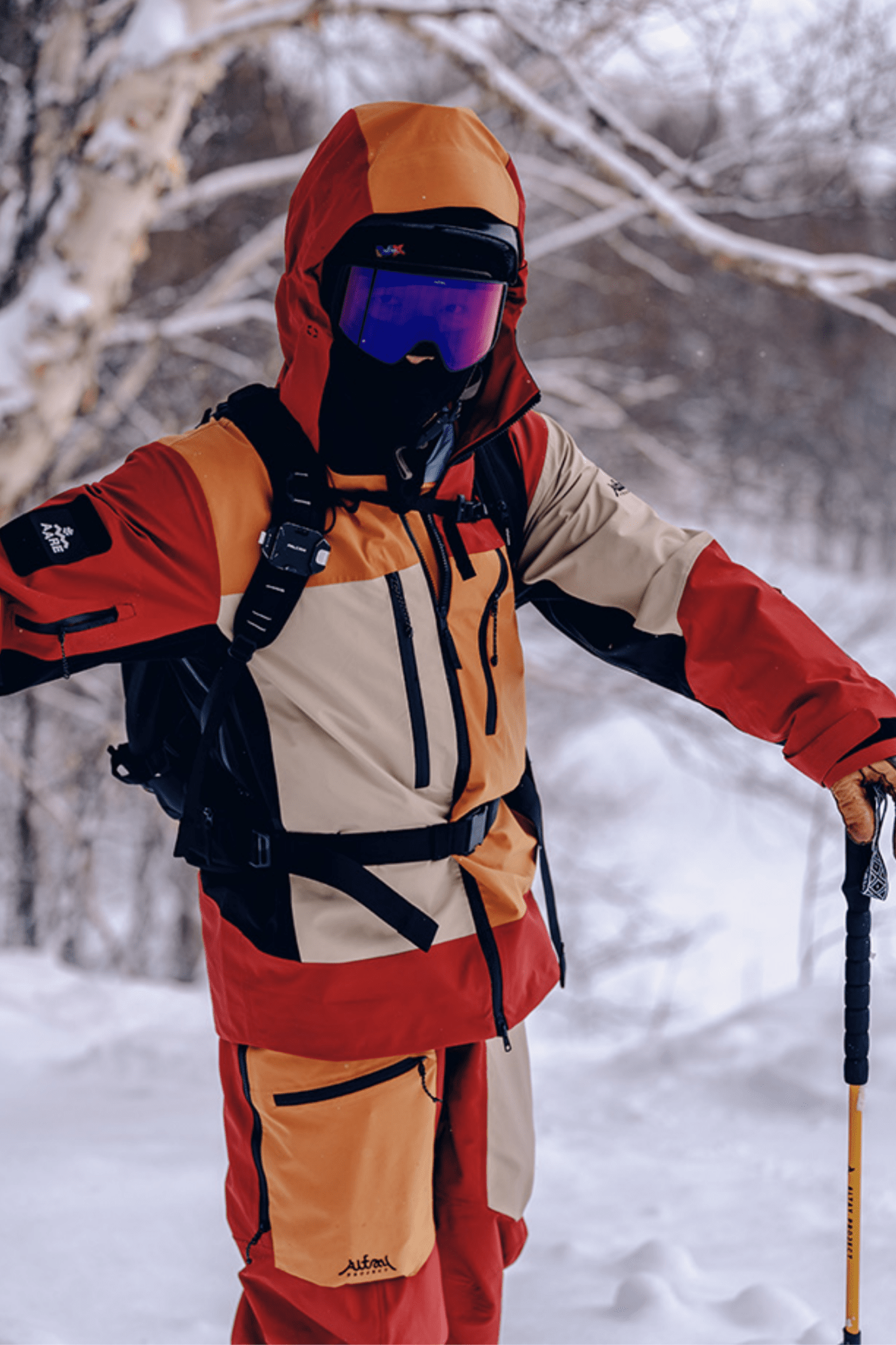 Altay Project Unisex 3L Guide Snow Jacket Orange