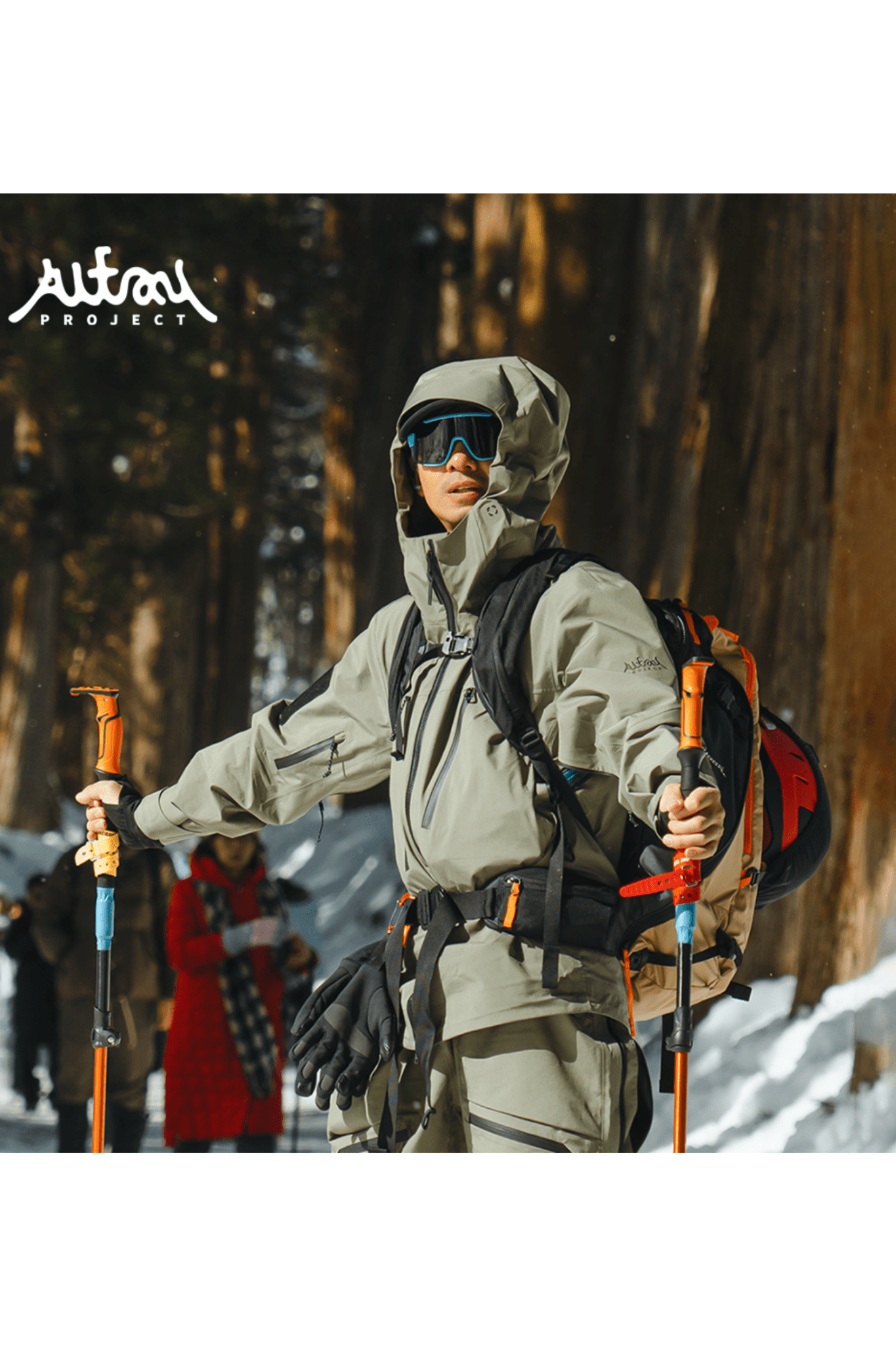Altay Project Unisex 3L Guide Snow Jacket Orange
