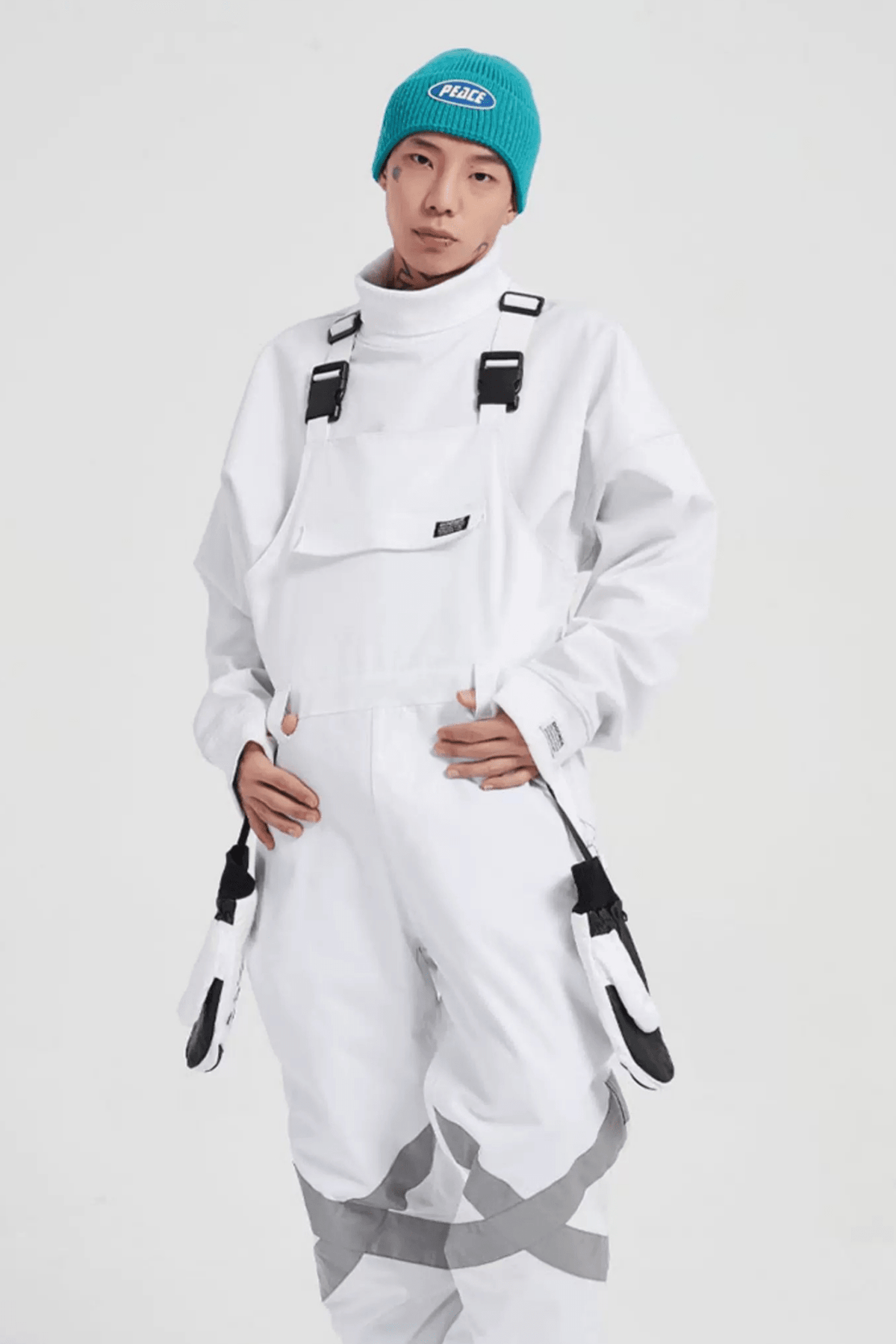 DOOREK Reflective Snowboard Bib Pants
