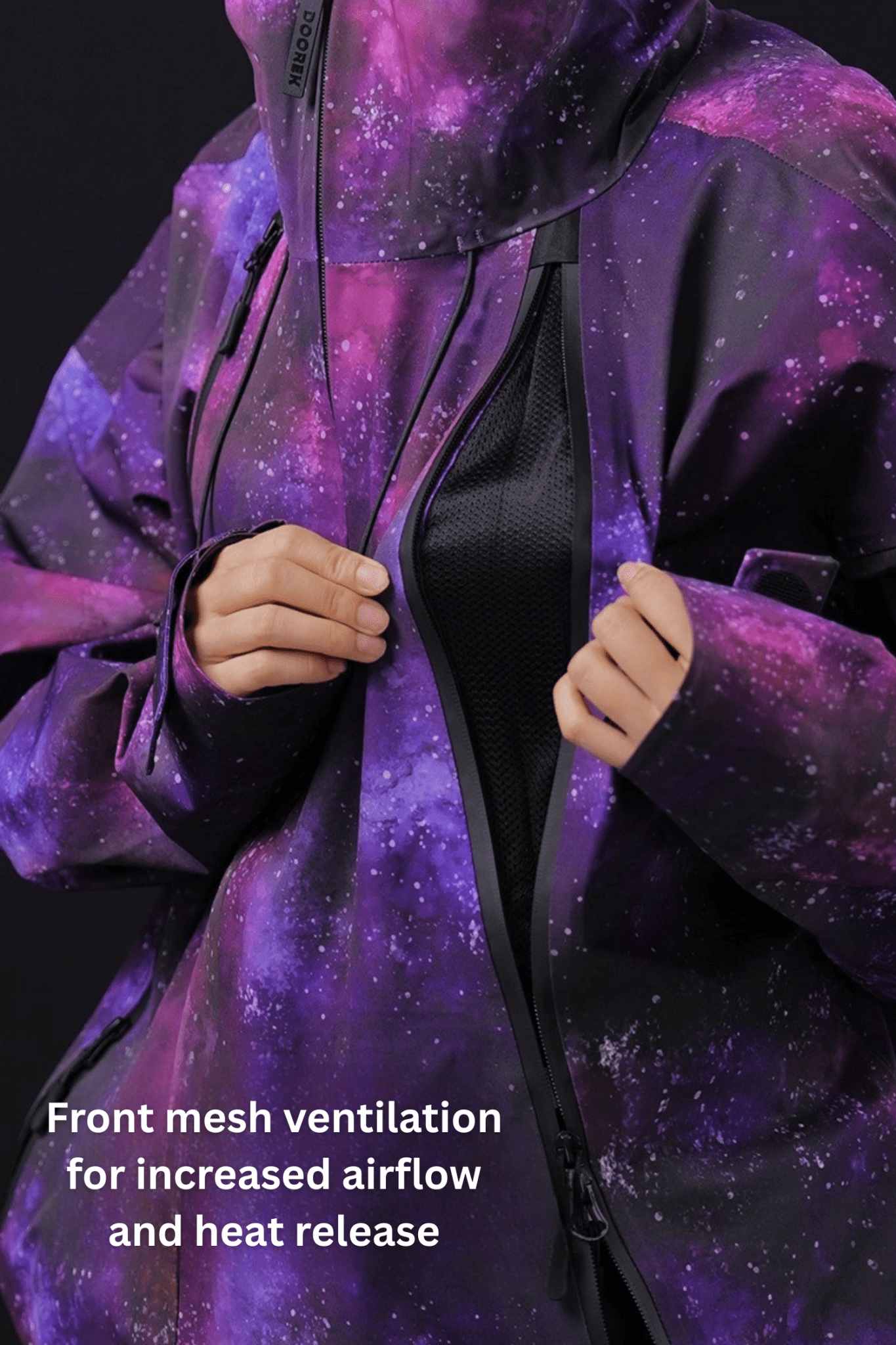 DOOREK Unisex 3L Cosmic Hardshell Snow Jacket and Pants Set