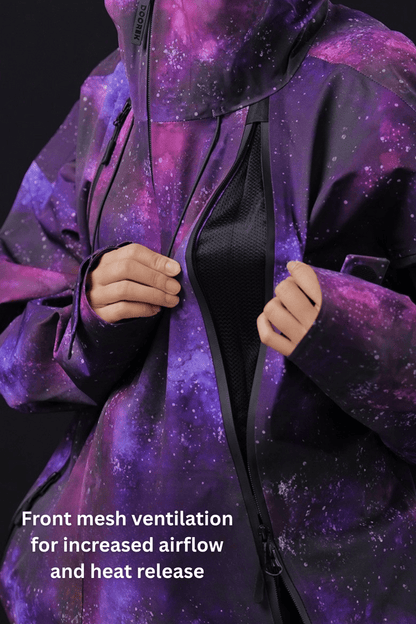 DOOREK Unisex 3L Cosmic Hardshell Snow Jacket and Pants Set