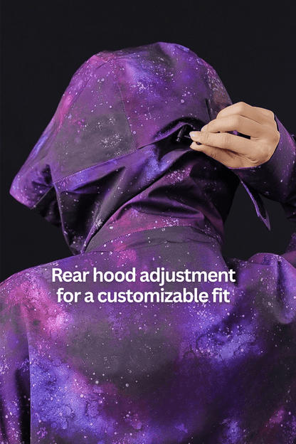 DOOREK Unisex 3L Cosmic Hardshell Snow Jacket and Pants Set