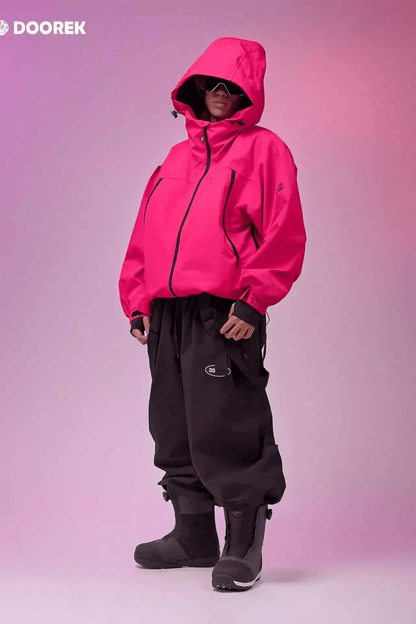 DOOREK Unisex 3L Thunder Insulated Snow Jacket and Pants Set