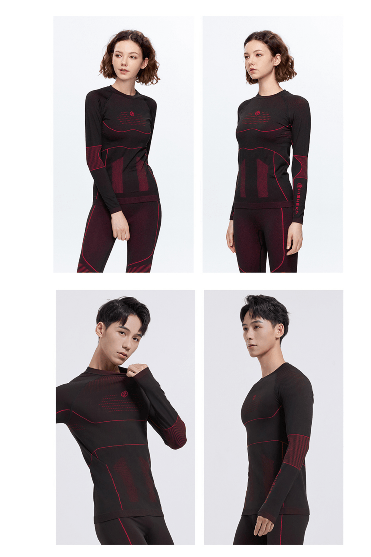 HIGH EXPERIENCE Moisture-Wicking Thermal Base Layer Set