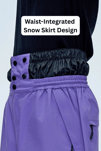 NIS SuperB 3L Ski Snowboard Jacket and Pants Set Purple