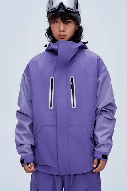 NIS SuperB 3L Ski Snowboard Jacket and Pants Set Purple