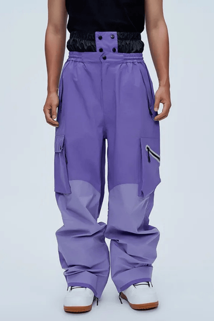 NIS SuperB 3L Ski Snowboard Jacket and Pants Set Purple