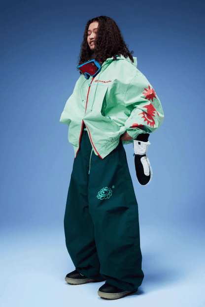 OddyEddy Mint Drip Snowboard Ski Jacket - Unisex