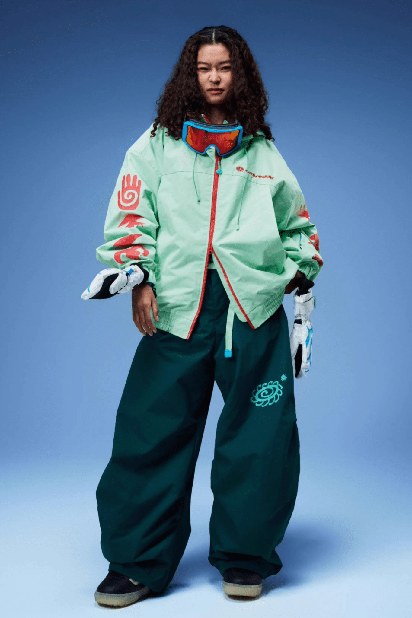 OddyEddy Mint Drip Snowboard Ski Jacket - Unisex