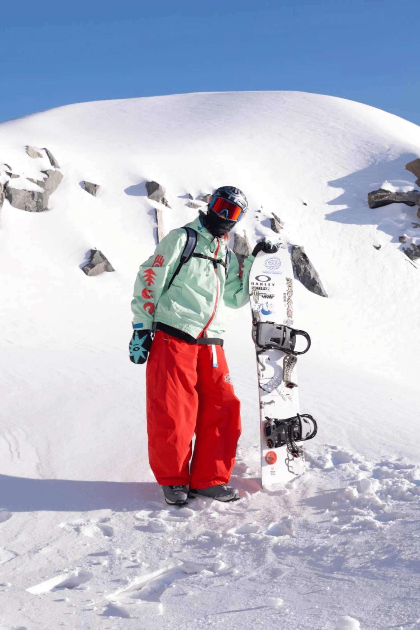 OddyEddy Mint Drip Snowboard Ski Jacket - Unisex