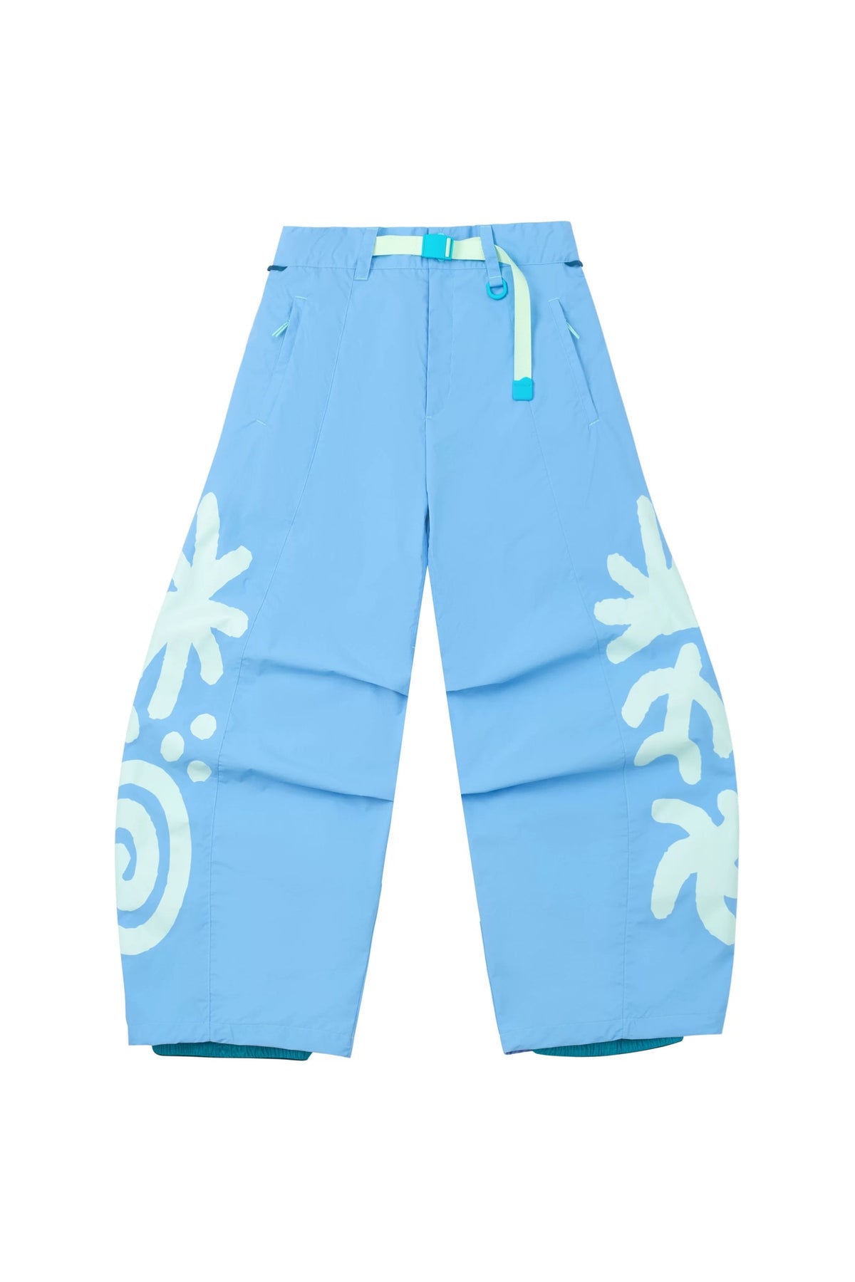OddyEddy Totem Sky Blue snowboard pants product view