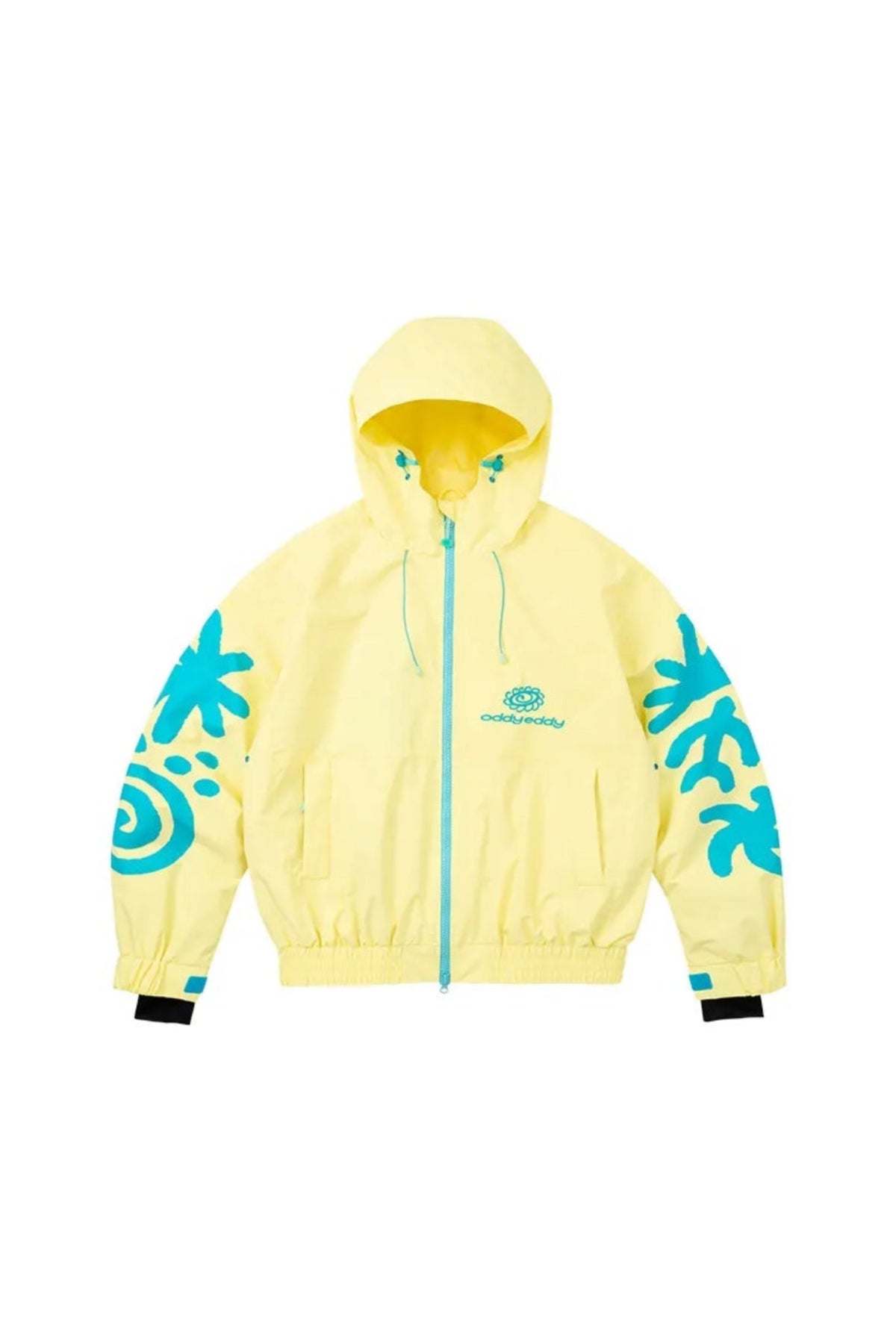 OddyEddy Totem Yellow snowboard ski jacket product view