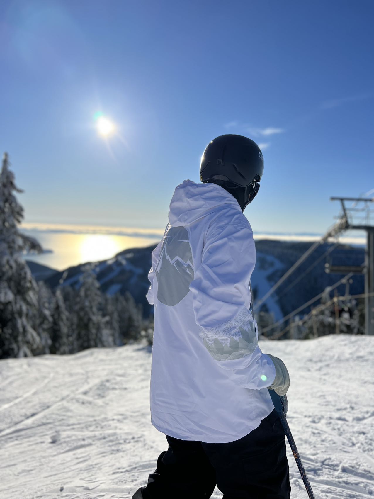 OUREA Iconic Ski Snowboard Waterproof Hoodie