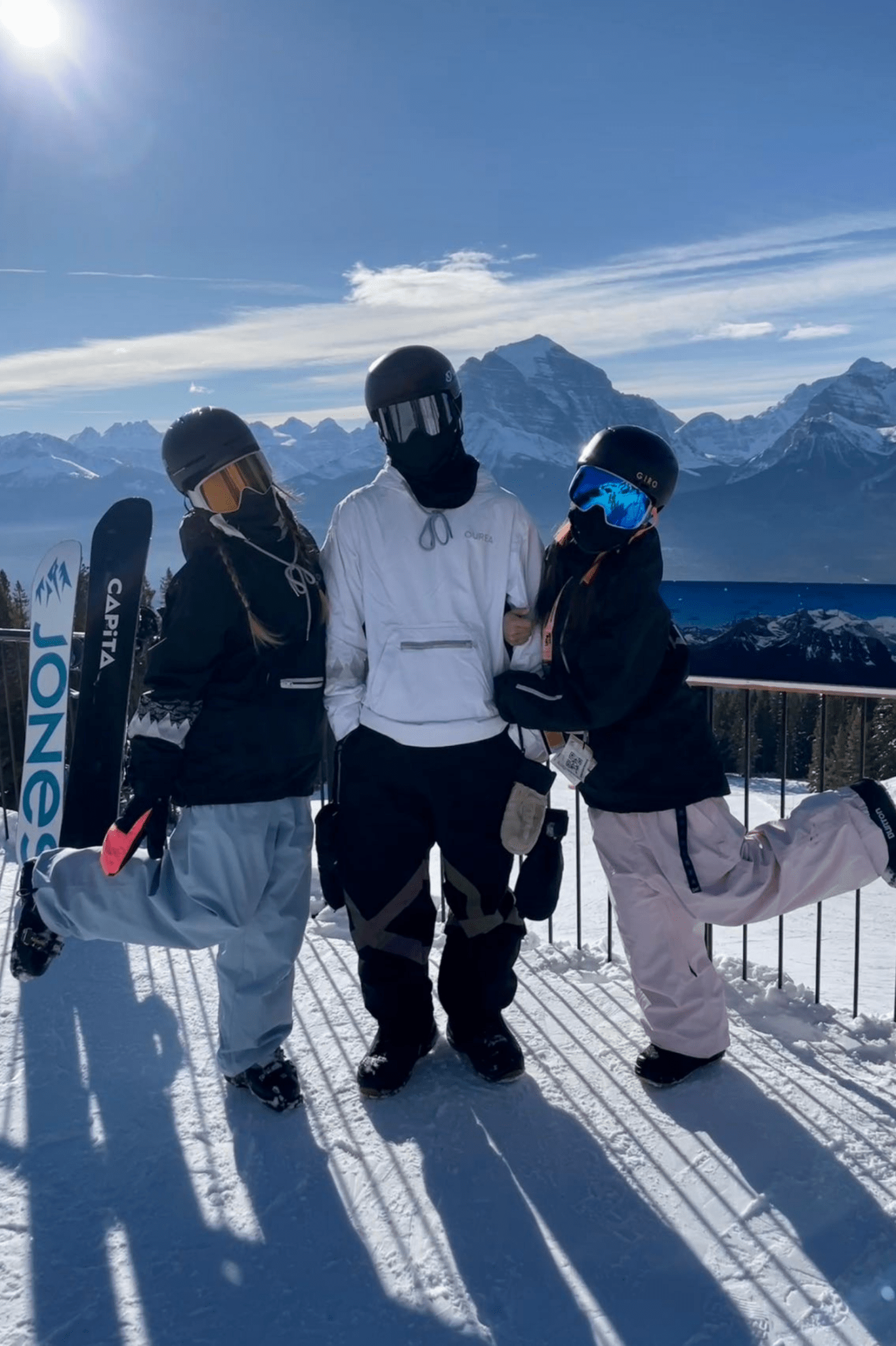 OUREA Iconic Ski Snowboard Waterproof Hoodie