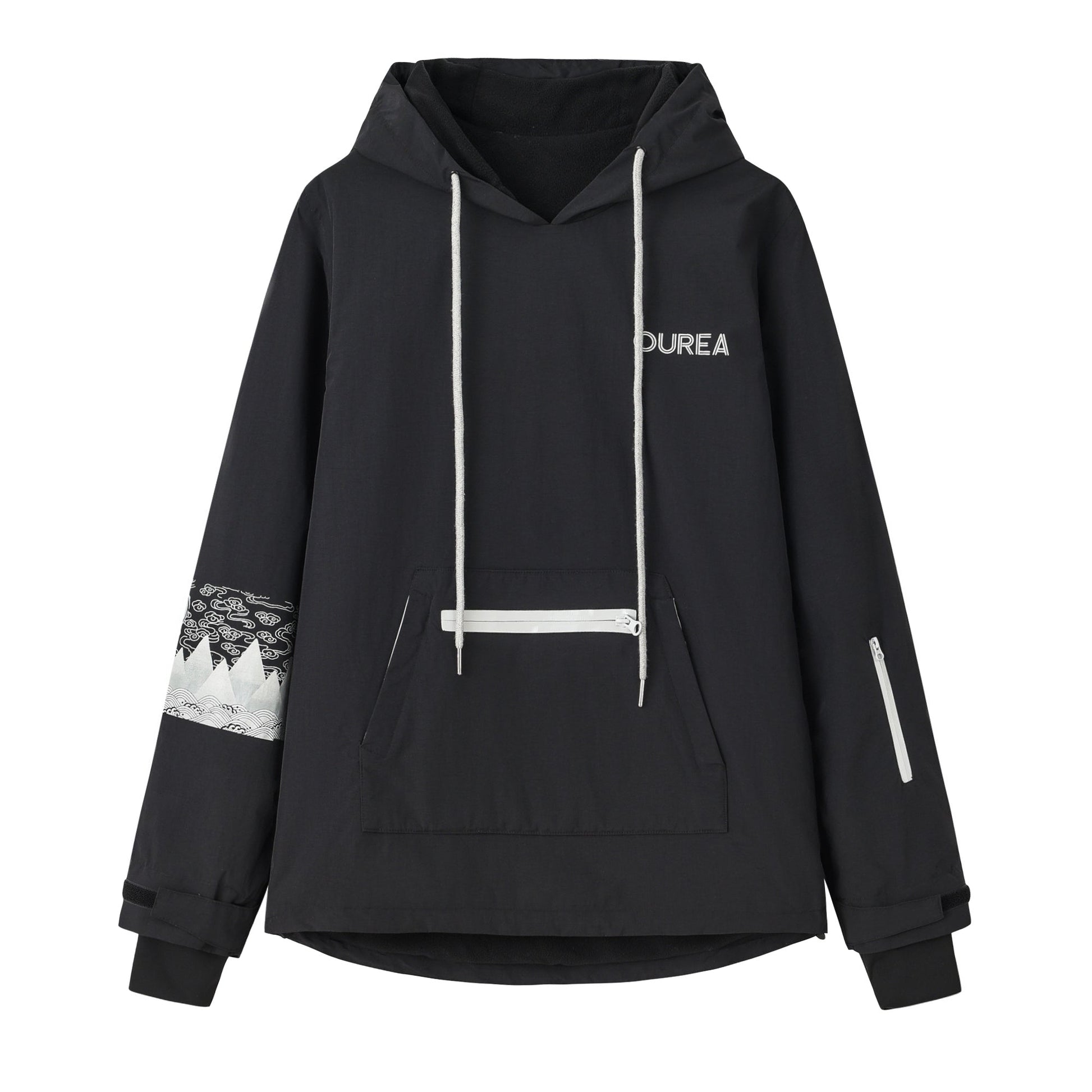 OUREA Iconic Ski Snowboard Waterproof Hoodie