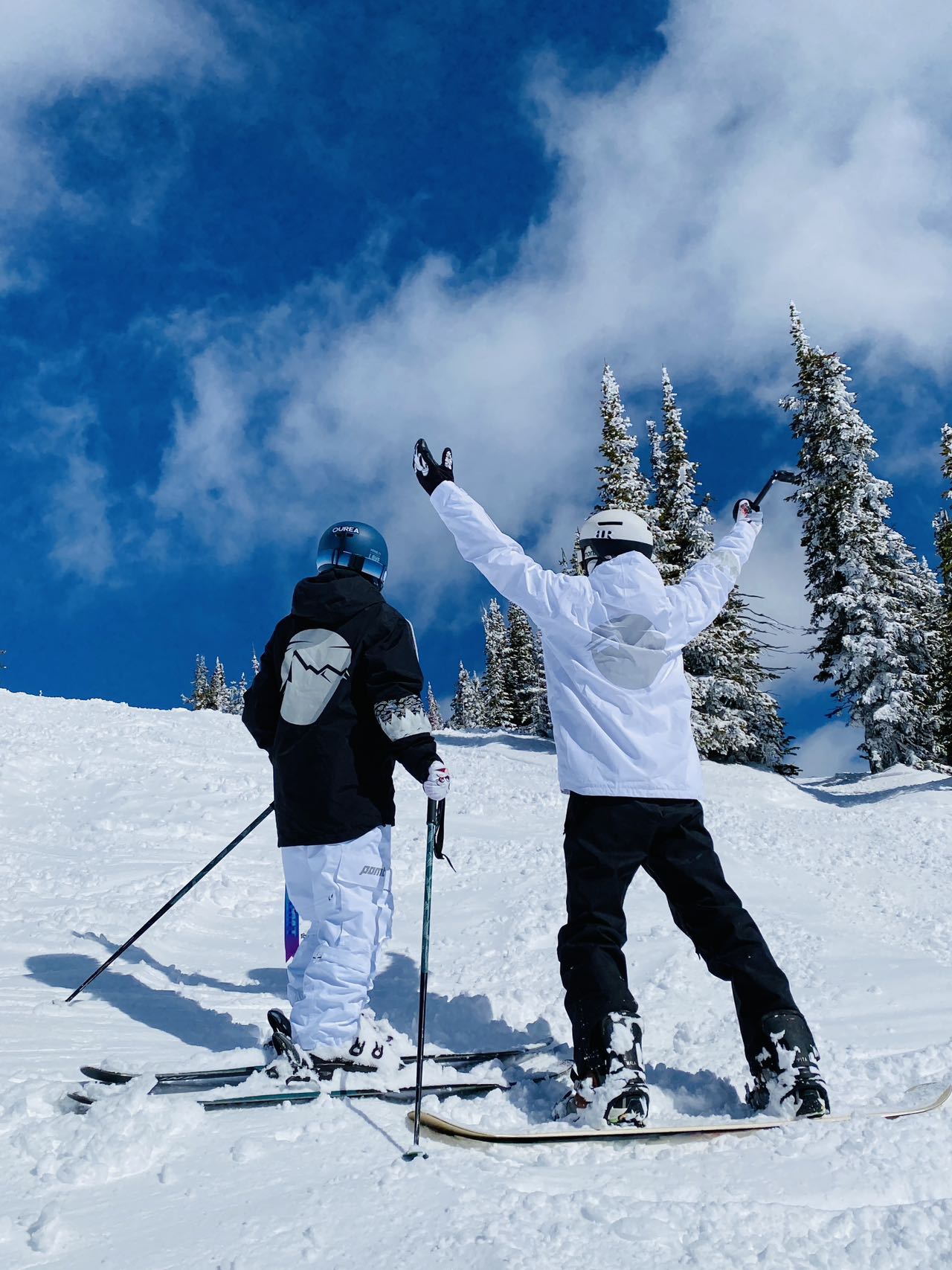 OUREA Iconic Ski Snowboard Waterproof Hoodie
