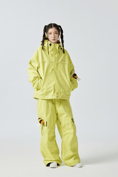 Positibeety 3L Detachable Bee Snow Jacket