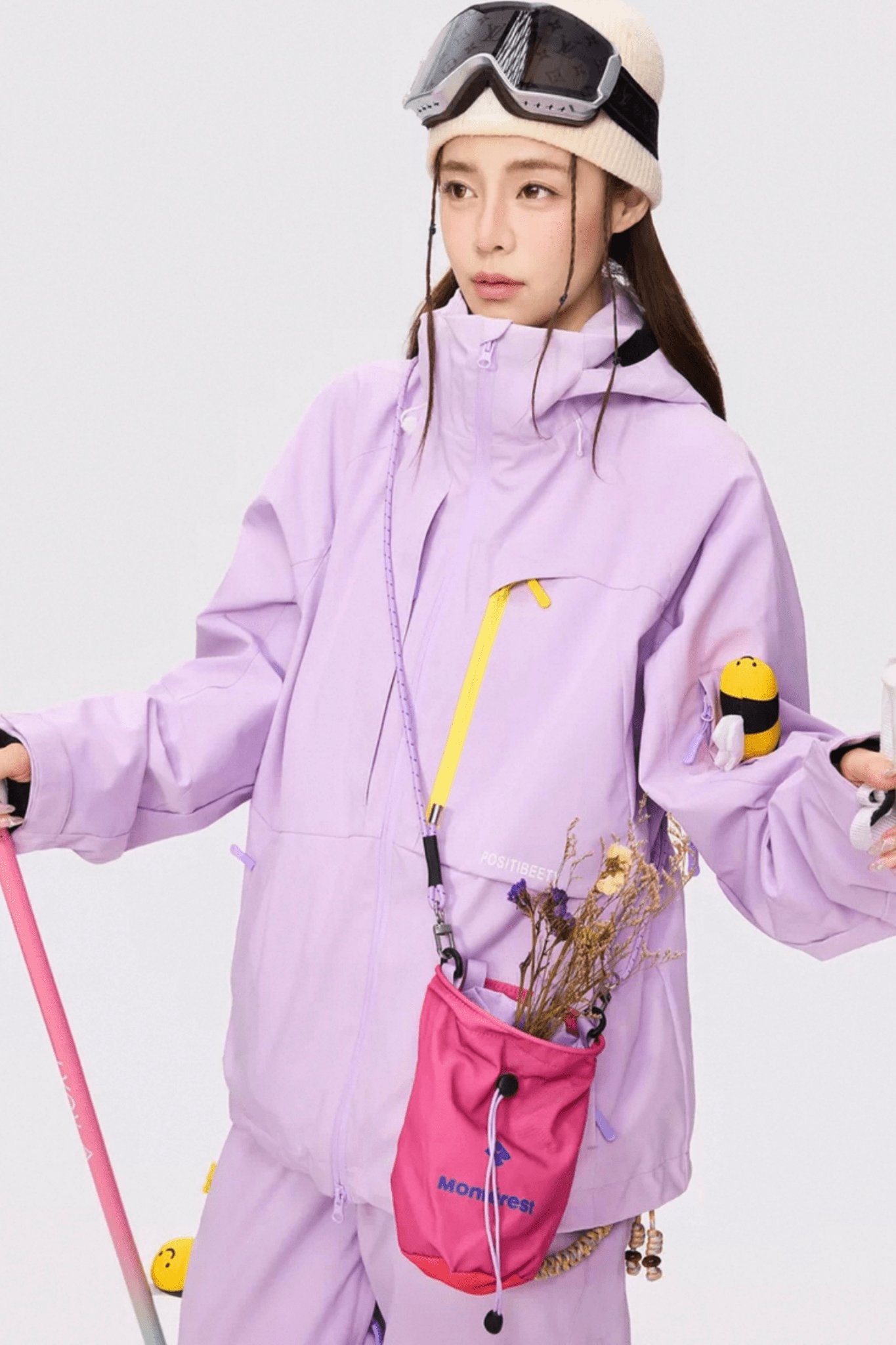 Positibeety 3L Honeybee Ski Snowboard Jacket