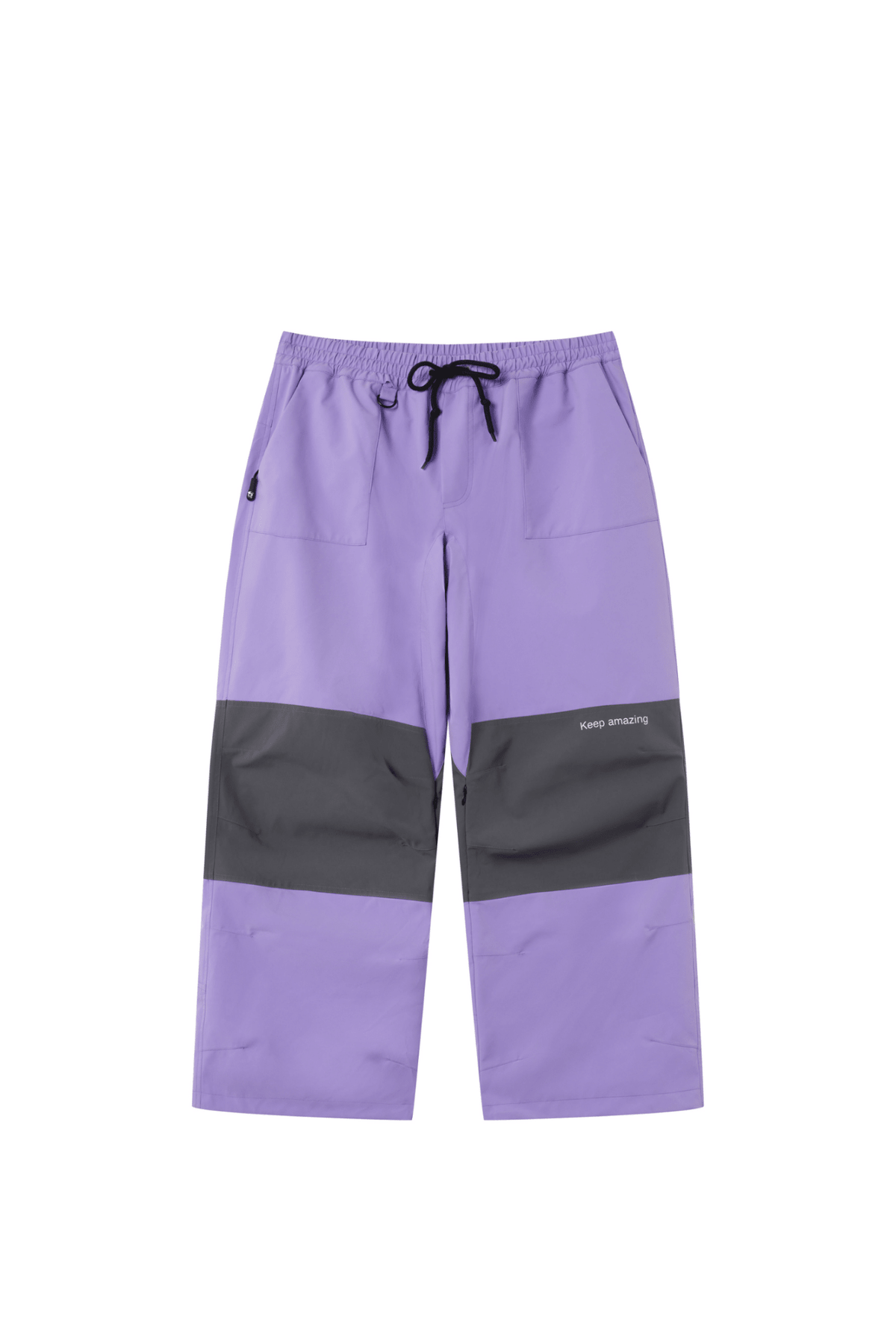 Positibeety 3L Purple Ski Snowboard Pants