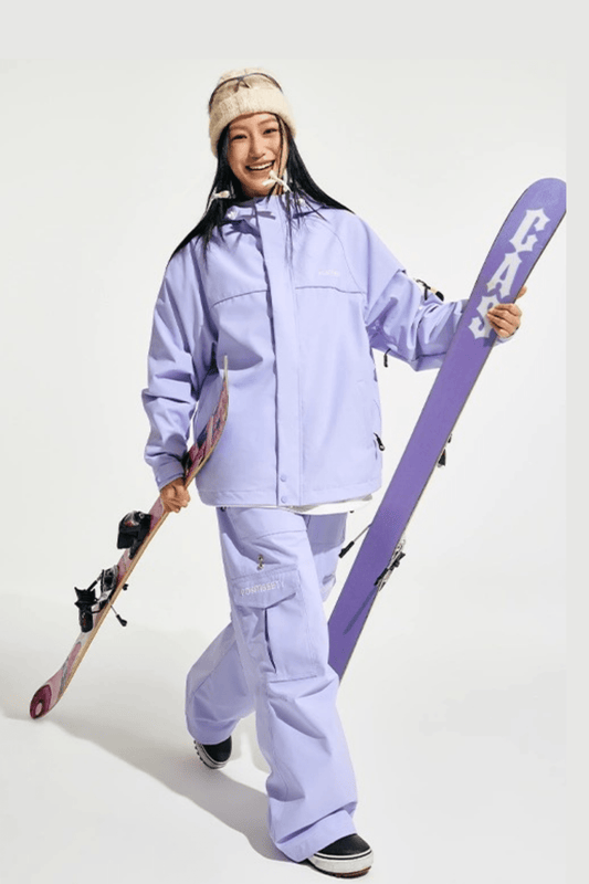 Positibeety Women's 3L Detachable Bee Ski Snowboard Jacket and Pants Set