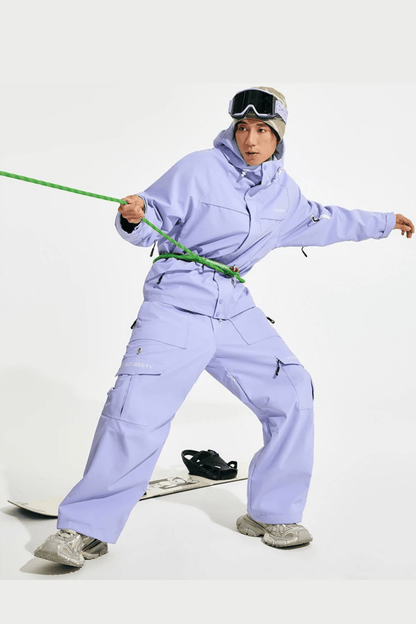 Positibeety Women's 3L Detachable Bee Ski Snowboard Jacket and Pants Set