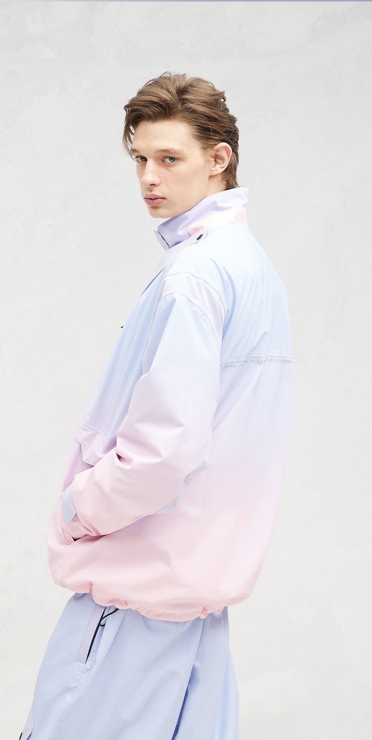 RandomPow Gradient Pink Snow Jacket