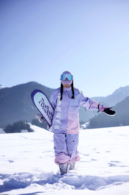 RandomPow Gradient Pink Snow Jacket