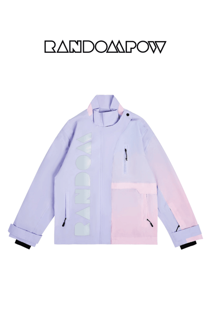 RandomPow Gradient Pink Snow Jacket