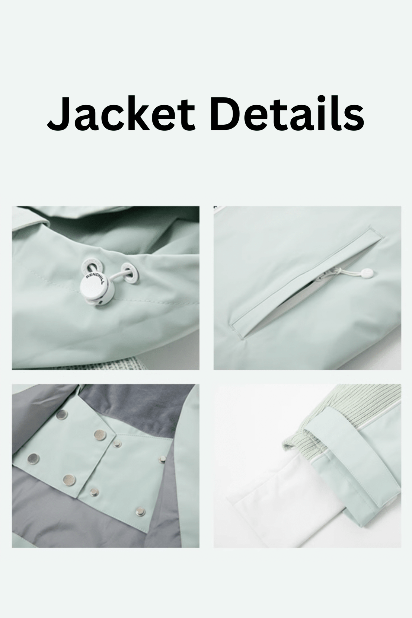 RenChill Avo Two Pieces Snow Jacket and Pants Set