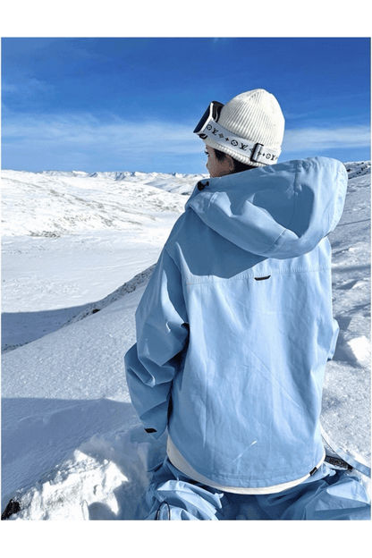 Renchilli Ocean Blue Snowboard Jacket and Pants Set