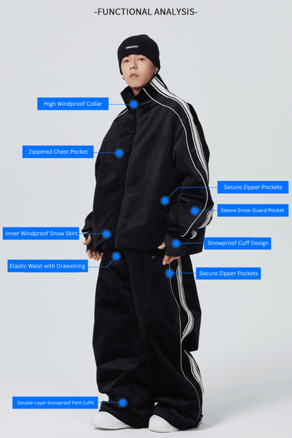 SEARIPE Loose-fit Snow Jacket Unisex