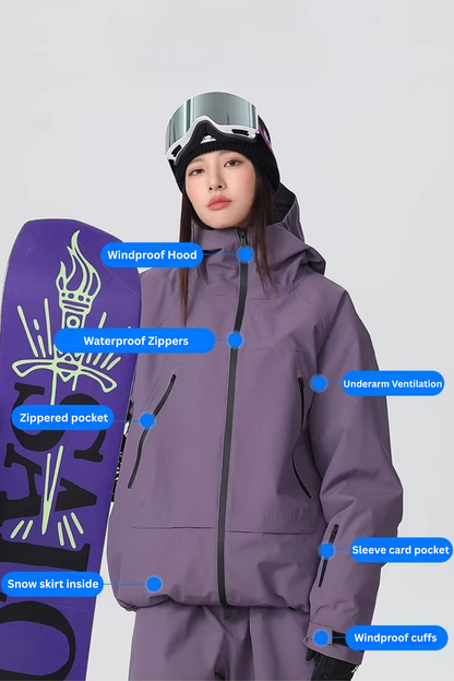 SEARIPE Signature 3L Snow Jacket and Pants Set - Unisex