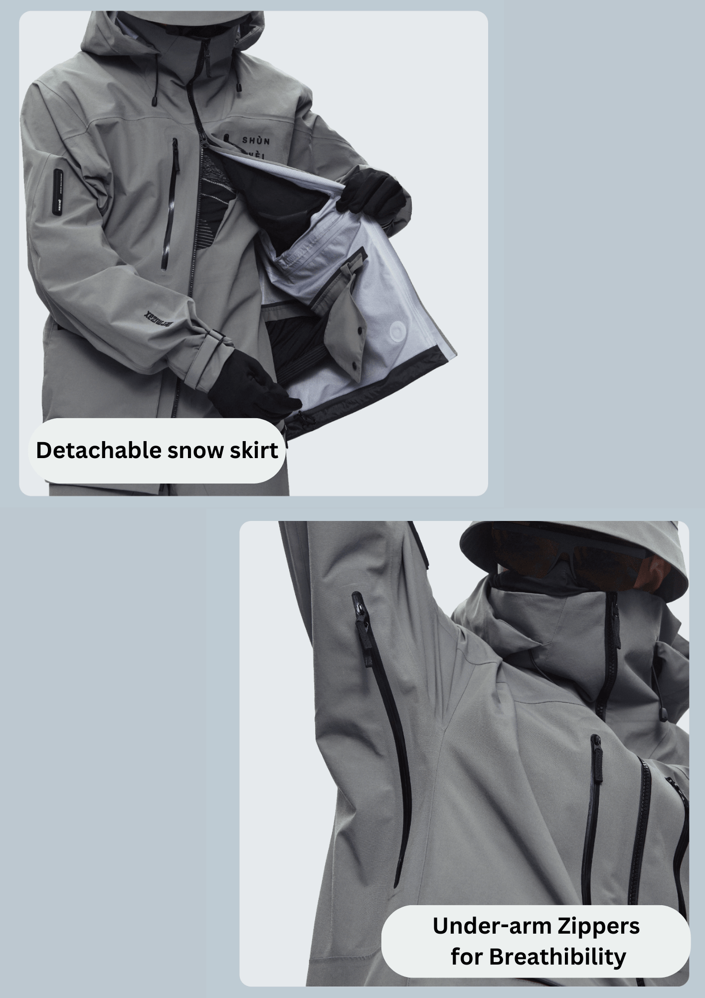 SHUNWEI STUDIOS No.7 3L Dermizax Jacket