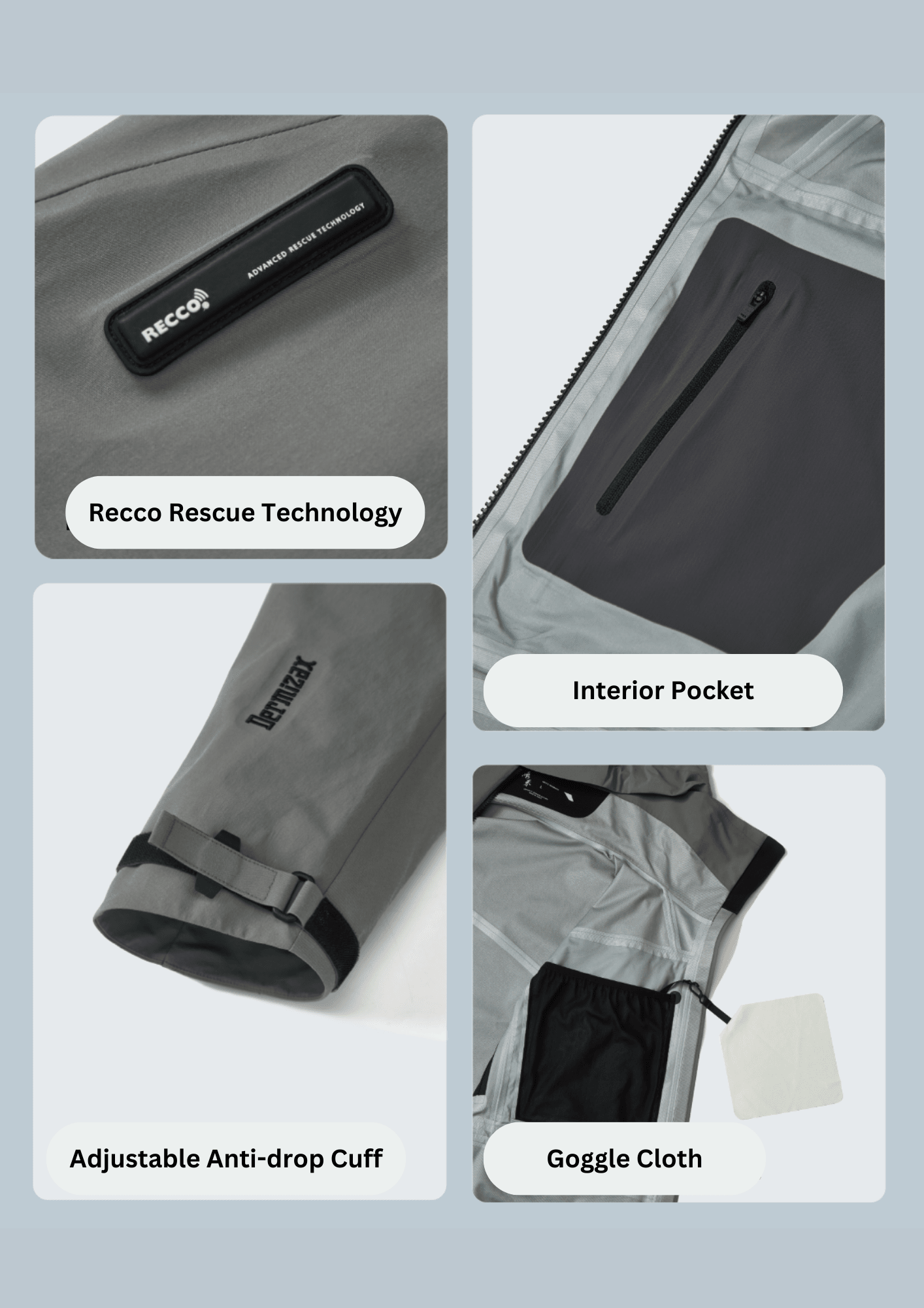 SHUNWEI STUDIOS No.7 3L Dermizax Jacket