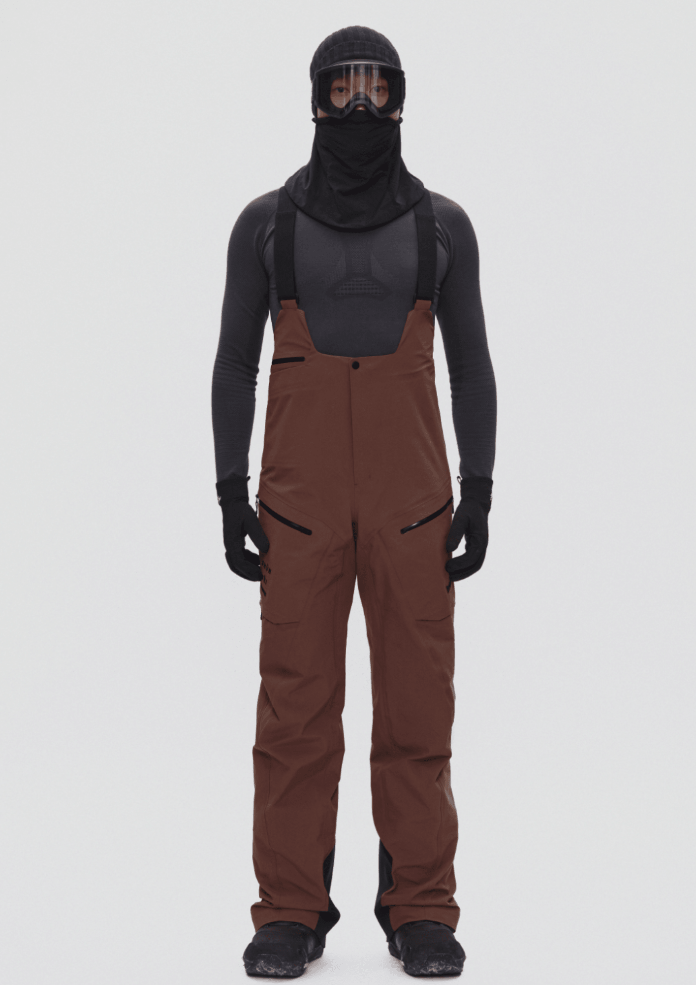 SHUNWEI STUDIOS No.7 Dermizax® 3L BIB PANTS