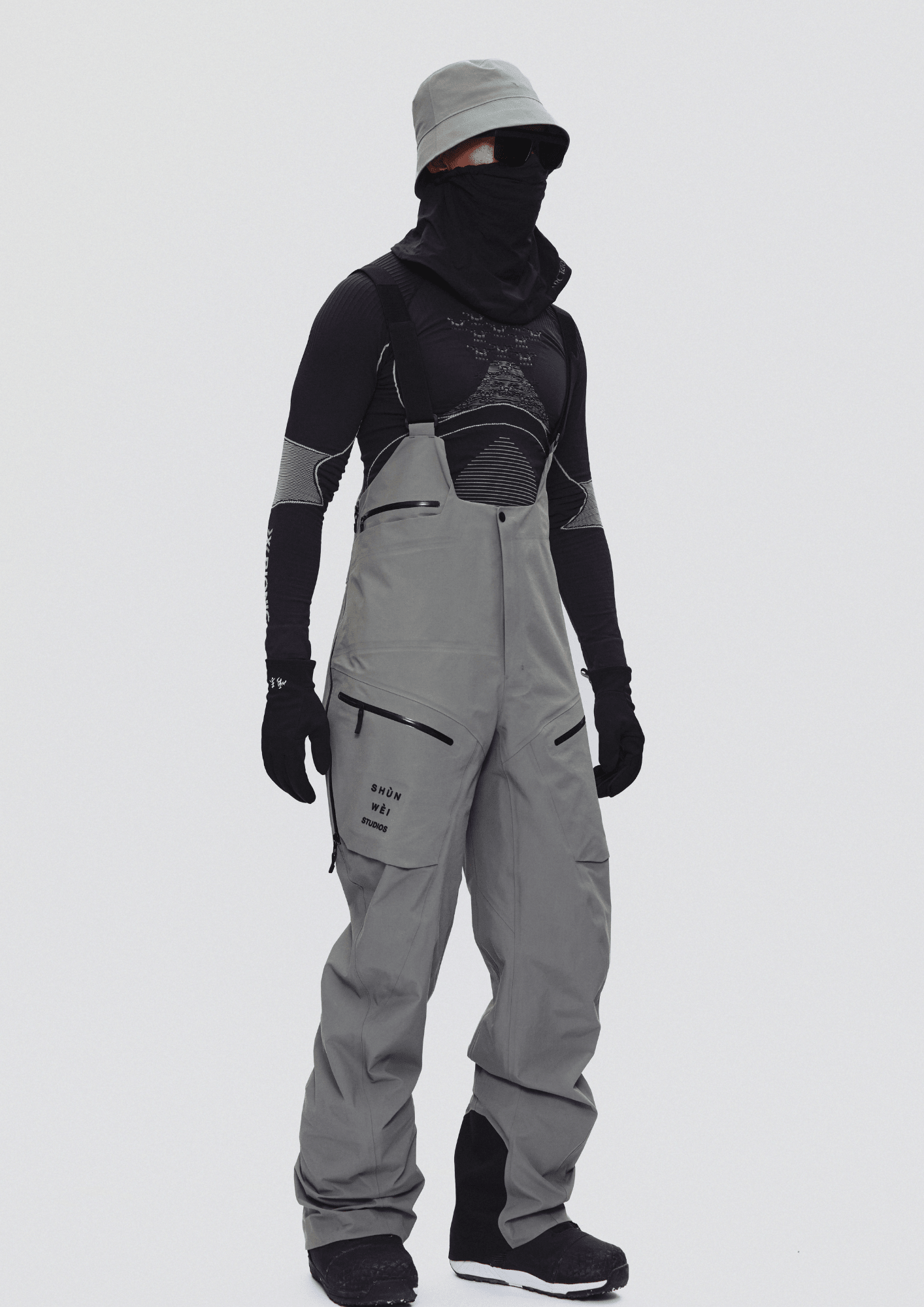SHUNWEI STUDIOS No.7 Dermizax® 3L BIB PANTS
