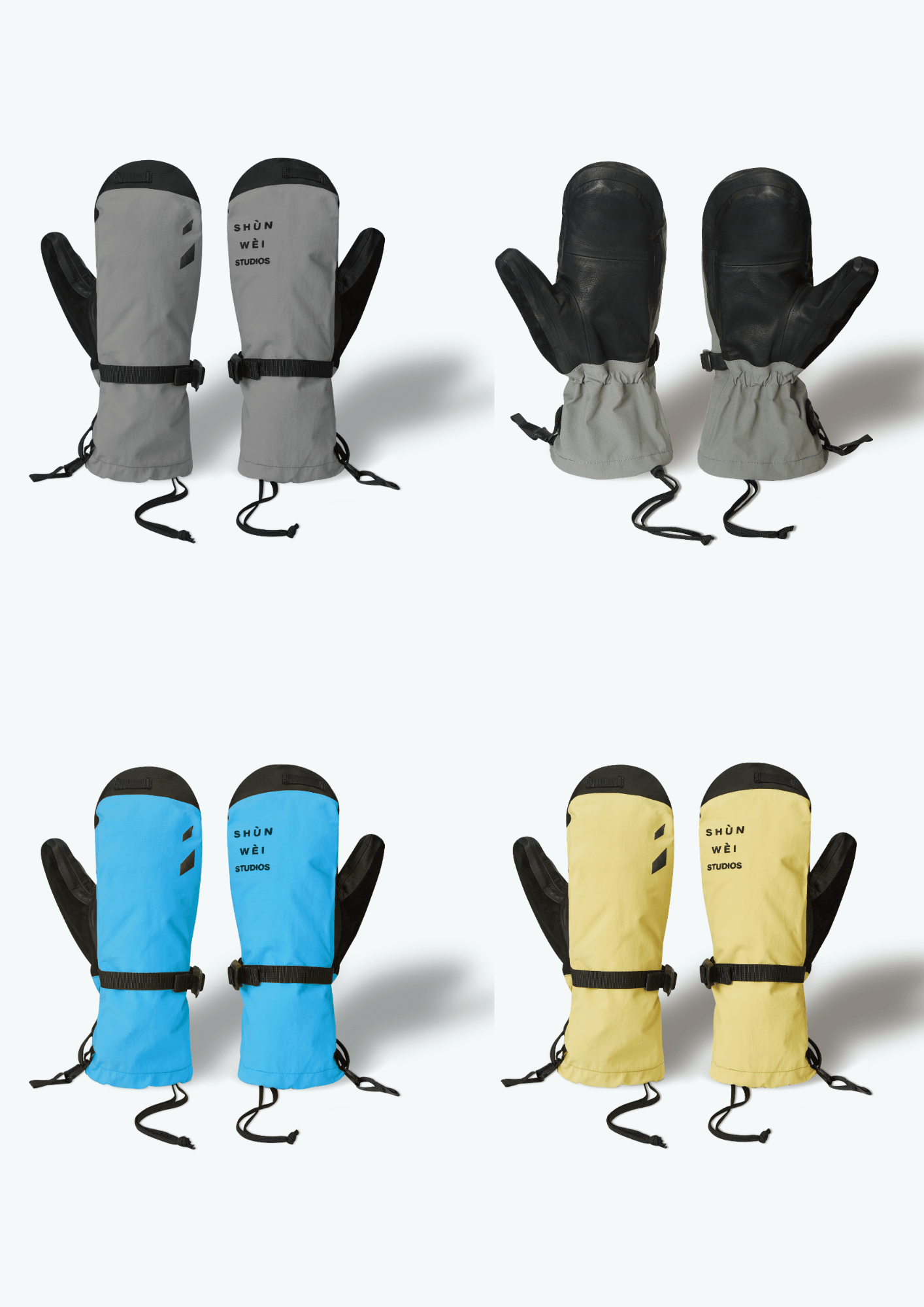 SHUNWEI STUDIOS No.7 Powder Mittens