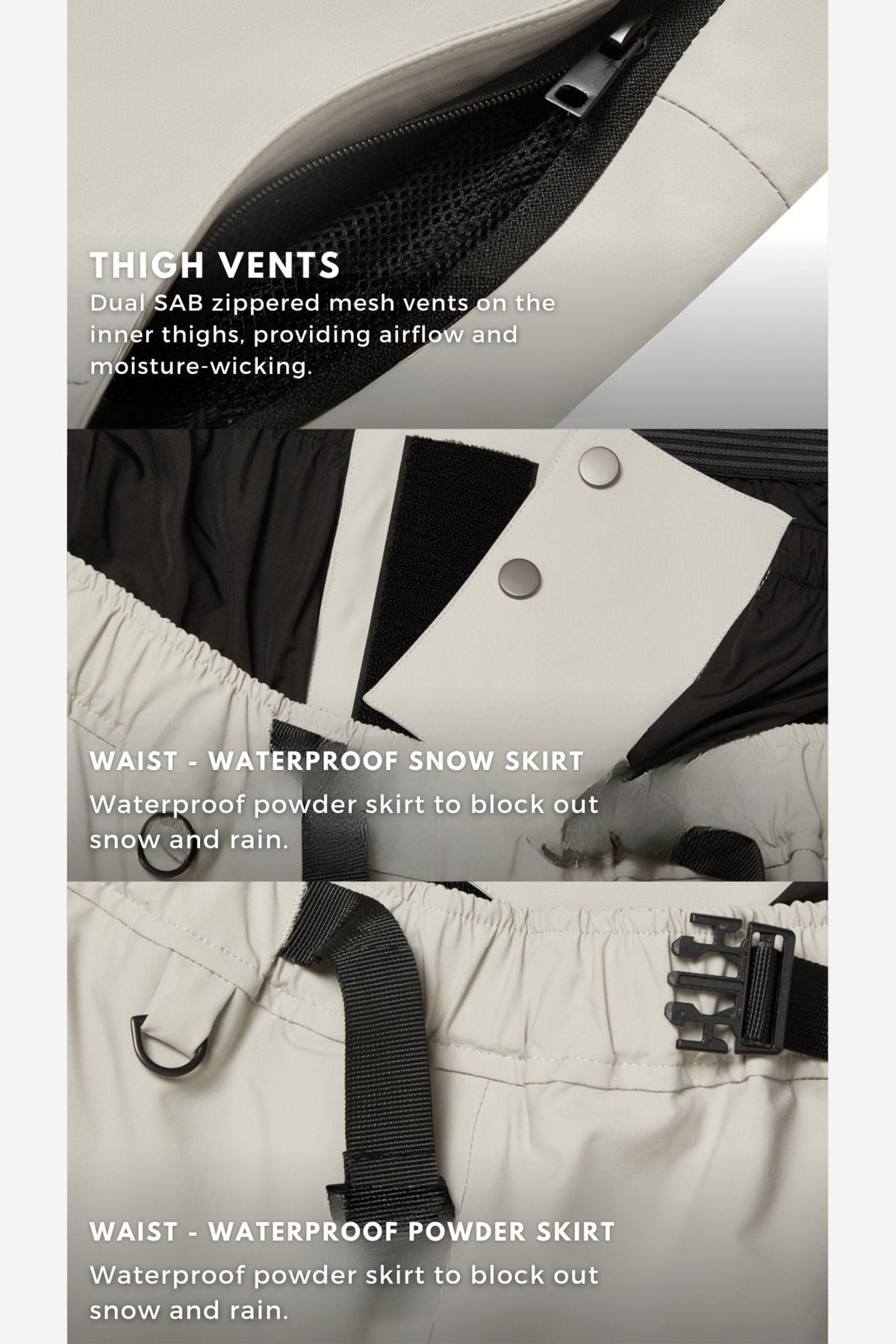 SNOSNO Women's Chill Ski Snowboard Pants