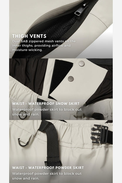 SNOSNO Women's Chill Ski Snowboard Pants