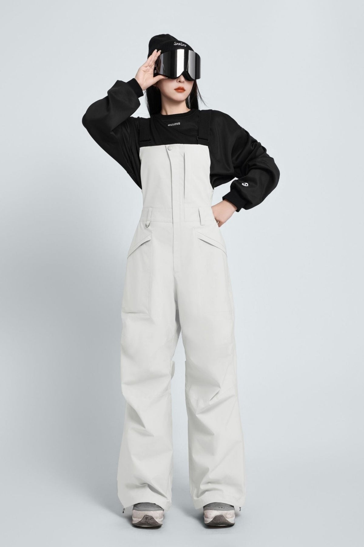 SNOSNO Women's Ski Snowboard Bib Pants