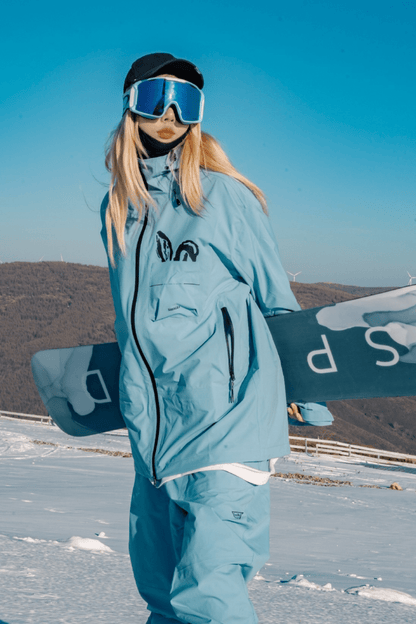 SwagLi Women's Blizzard Bunny Snow Jacket and Pants Set