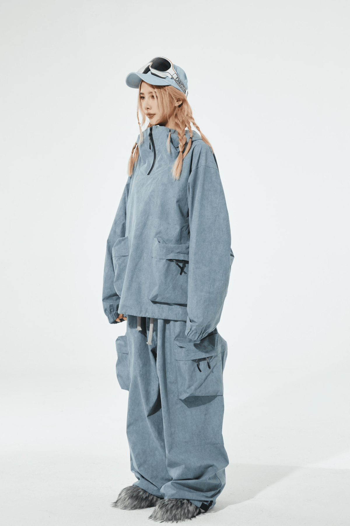 SwagLi Women's Busy Bunny Jacket and Pants Set