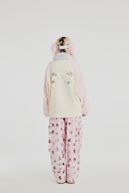 SwagLi Women's Cat-and-Seek Ski Hoodie