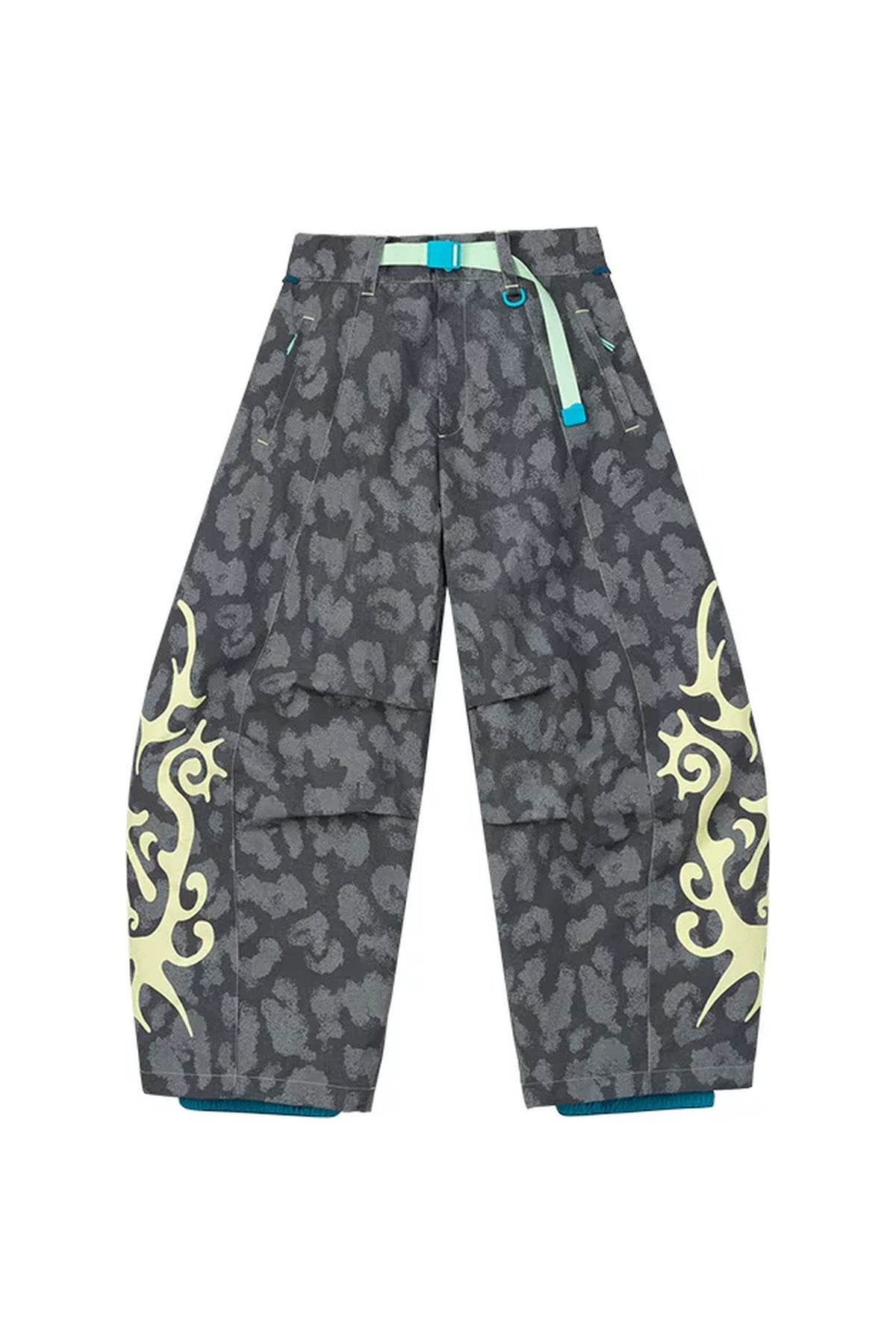 OddyEddy Thorn Grey Baggy Snowboard Pants