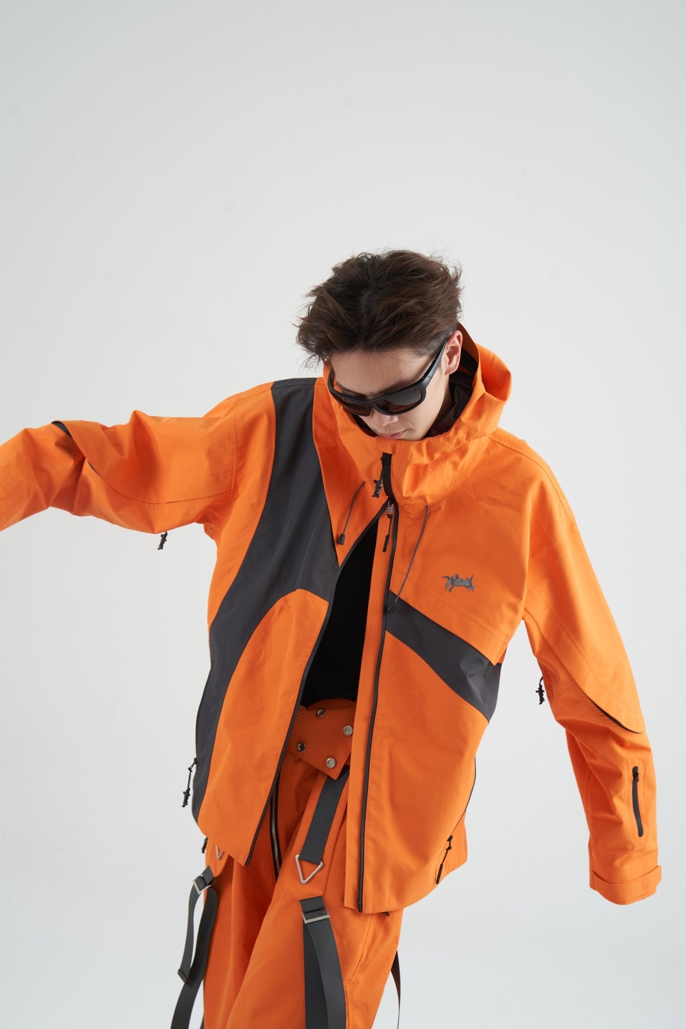 WELEM 3L Afterglow Snow Jacket Orange