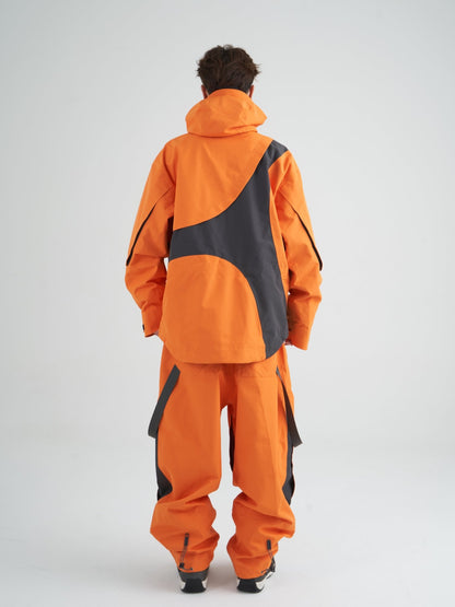 WELEM 3L Afterglow Snow Jacket Orange