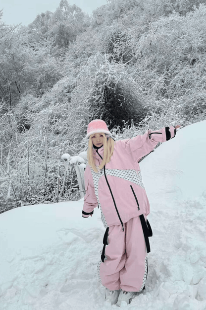 WELEM 3L Afterglow Snowsuit Jacket and Pants Pink