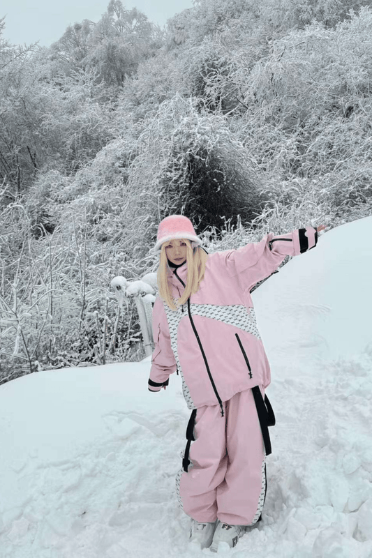 WELEM 3L Afterglow Snowsuit Jacket and Pants Pink