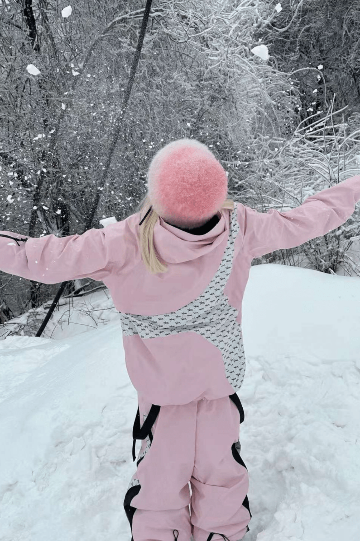 WELEM 3L Afterglow Snowsuit Jacket and Pants Pink