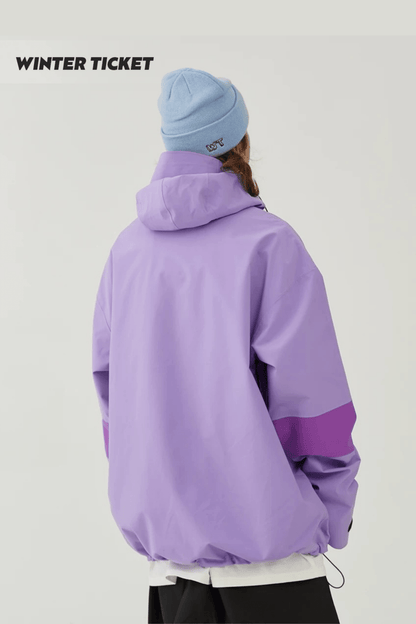 Winter Ticket Freestyle Oversize Snow Hoodie